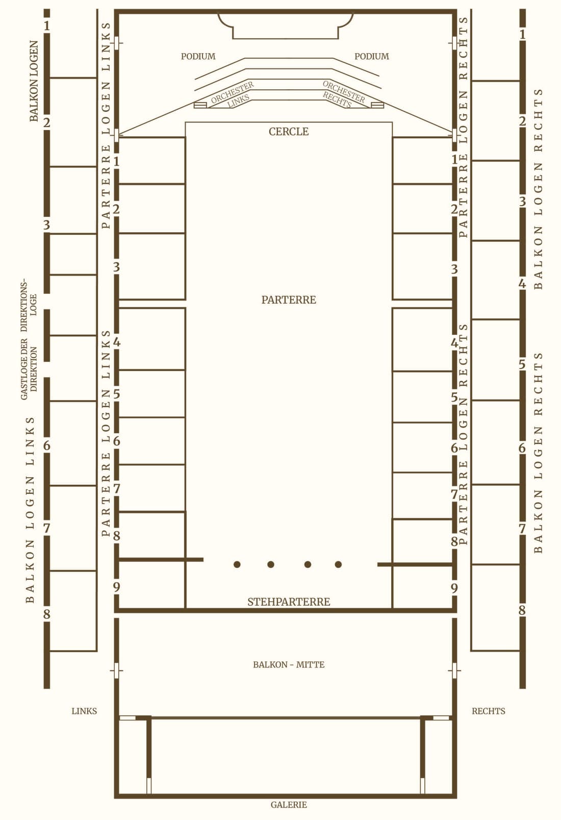 Seating Plan – Golden Hall